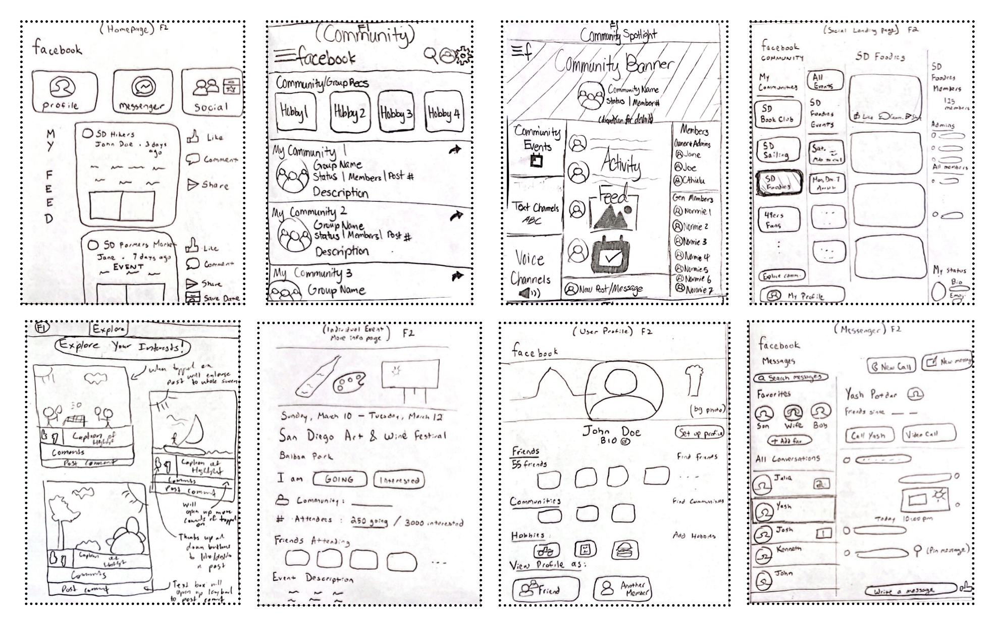 UI Sketches